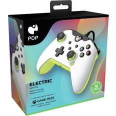 Håndkontroller PDP Wired Controller (Xbox Series X ) - Electric White /Neon Green