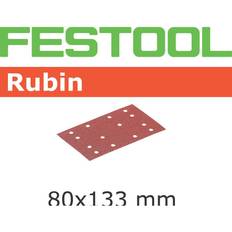 Festool stickFix-slibepapir 80x133 mm Rubin K180