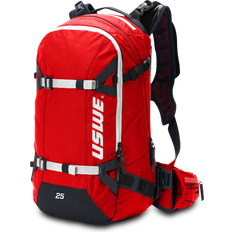 Dame - Røde Løpesekker USWE Snowy 25 Ski touring backpack size 25 l, red/black