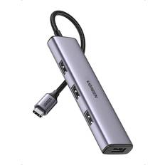UGREEN USB Type C HUB Splitter - 4x USB 3.2 Gen 1 Silver (CM473 20841)