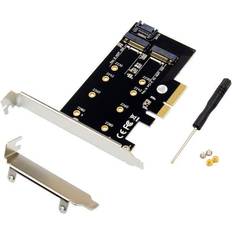 Tarjetas de Control MicroConnect MC-PCIE-SSDADAPTER tarjeta y adaptador de interfaz Interno M.2
