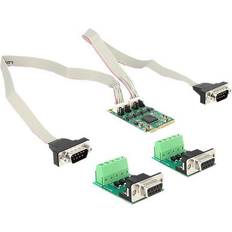 Tarjetas de Control DeLock MiniPCIe I/O