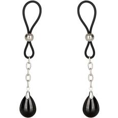 CalExotics Nipple Play NonPiercing Nipple Jewellery Onyx