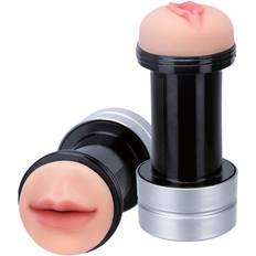 Dream Toys Realstuff 2 In 1 Mouth and Vagina Hummer Masturbator