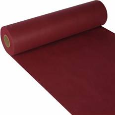 Rouge Nappes Papstar Chemin de table 'soft selection' bordeaux