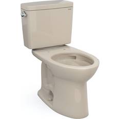 Toto Toilets Toto Drake 1.6 GPF Elongated Bowl Toilet, 17-3/16"W x 28-5/16"D x 29"H, Bone