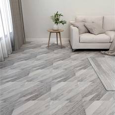 vidaXL Pvc Fliesen Selbstklebend 20 Stk 1.86 m² Grau