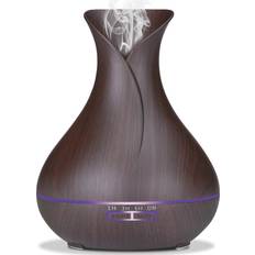 Indeklima Platinet Aroma Diffuser & Luftfugter 400ml Mørk brun