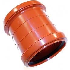 Ostendorf 110 mm PVC-kloakdobbeltmuffe