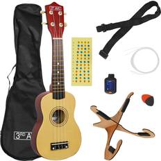 3rd Avenue 3rd Avenue Ukulele Bundle, Natural