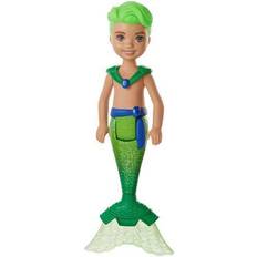 Barbie Dreamtopia Chelsea Merboy Doll with Green Hair