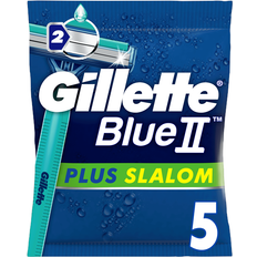 Blå Barberskrabere Gillette BlueII Slalom Engangsskrabere 5 Stk