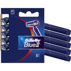 Disposable razor Gillette 5 Blue II Mens Disposable Travel Razors with 2 Precision Comfort Blades