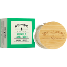 Scottish Fine Soaps The Soap Vetiver & Sandalwood Shave Soap & Bowl Set 100 g