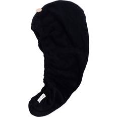 Kitsch Svart Hårhandduk Black-Svart