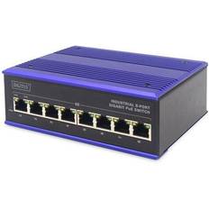 Poe switch 8 port Digitus Industrial 8-Port PoE Switch
