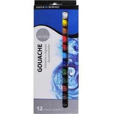 Gouachefärg Daler Rowney Simply Gouachefärg 12-set