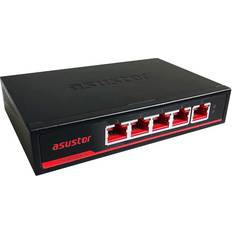 2.5 Gigabit Ethernet - 5 Switche Asustor ASW205T