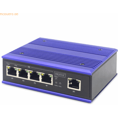 Poe +4 port Assmann DIGITUS 4 Port Gigabit PoE Switch DN-651120