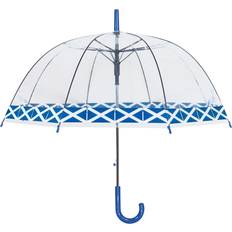 Paraguas Paraguas tipo cúpula con adornos escoceses X-Brella Azul