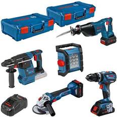 Set Bosch Verktygspaket 18V GSB/GWS/GBH/GSA/GLI