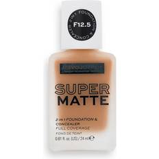 Revolution Foundations Revolution Revolution Relove Super Matte Foundation Långvarig Mattifierande Foundation - Skugga