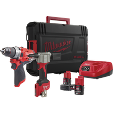 Milwaukee m12 powerpack Milwaukee Powerpack 2 maskiner 2 batterier M12 FPP2S-422X