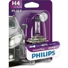 Visionplus Philips Ampoule H4 VisionPlus 12V 60/55W