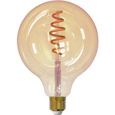 Airam E27 LED-pærer Airam SmartHome Globe 125 E27 Amber 5.5W
