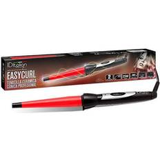 Rouge Fers à boucler Id Italian Easy Curl Tenacilla Ceramica Conica Profesional 1 U