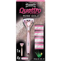 Accessori per la rasatura Wilkinson Sword Quattro Women Rose Gold