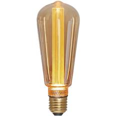 Lyktlampa e27 Star Trading LED-Lampa Classic Lyktlampa Amber, E27 1700K 100lm 2W(10W)