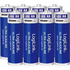 LogiLink Ultra Power AA alkaline batteries LR6 Mignon 1.5V 8pcs