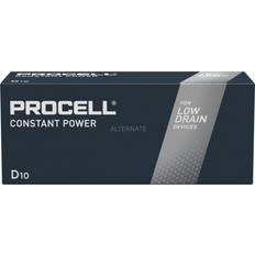 Batterier d Duracell Procell D batterier 10stk