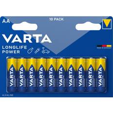 Varta Longlife Power Alkaline AA 10-pack