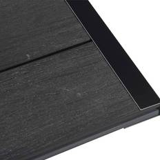 Kirkedal Heimdal Afslutningsliste RAL 9005 30x25x50x3000 mm