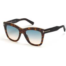 Tom Ford Rectangles - Women Sunglasses Tom Ford Julia Gradient Acetate BROWN