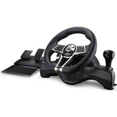 Volantes y Pedales Kyzar Playstation 5 Steering Wheel – Rat & Pedal Set - Black