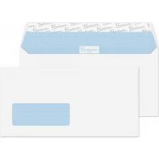 Premium blake envelopes business wallet p&s window dl 110x220 wht (pk5