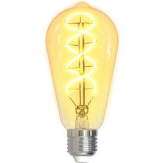 Qnect LED-lampor Qnect Smart bulb, E27, ST64, CCT, WiFi, Filament