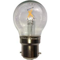 e3light e3light Proxima LED pære B22, 0,9W, klar