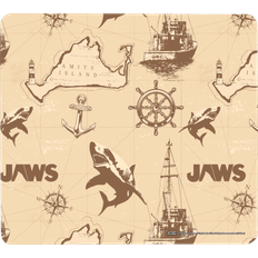 JAWS Jaws Map Gaming Mouse Mat Small