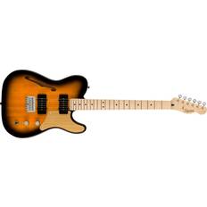 Fender squier telecaster Squier By Fender Fender Squier Paranormal Carbronita Telecaster Thinline Sunburst