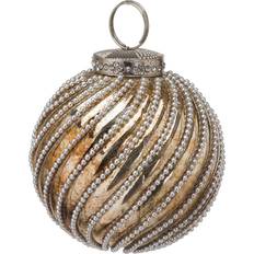 Brons Kerstboomversieringen Hill Interiors The Noel Collection Burnished Jewel Swirl Large Bauble