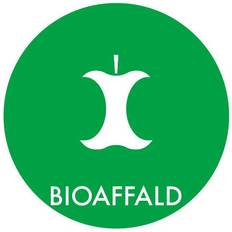 Diverse Piktogram til affaldssortering, bioaffald, rund
