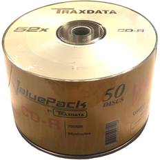 Optical Storage Ritek Traxdata 52x CD-R in 50-Pack