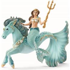 Animal Figurines Schleich Mermaid Eyela on Underwater Unicorn 70594