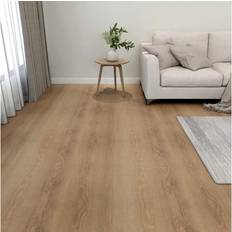 vidaXL Vloerplanken 20 st Zelfklevend 1,86 m² PVC Bruin