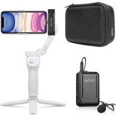 Movo Photo EDGE-DI Digital Wireless Mic System w/Omni Lav Mic for Apple iPhone