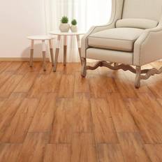 vidaXL selvklæbende gulvbrædder 2,51 m² 2 mm PVC naturlig elm